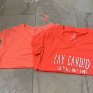 2 athletic T-Shirts